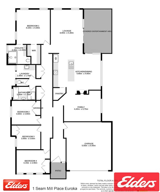 1 Seam Mill Place, Dondingalong, NSW, 2440 - Floorplan 1