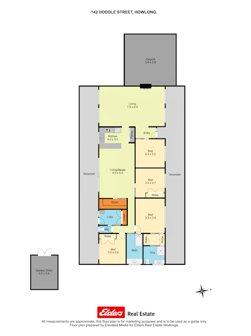 142 Hoddle Street, Howlong, NSW, 2643 - Floorplan 1