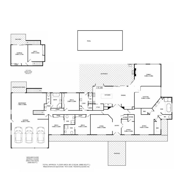 2 Mcleish Court, Wodonga, VIC, 3690 - Floorplan 1