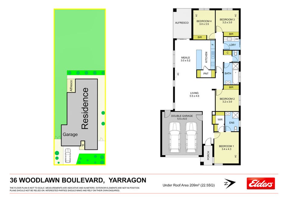 36 Woodlawn Boulevard, Yarragon, VIC, 3823 - Floorplan 1