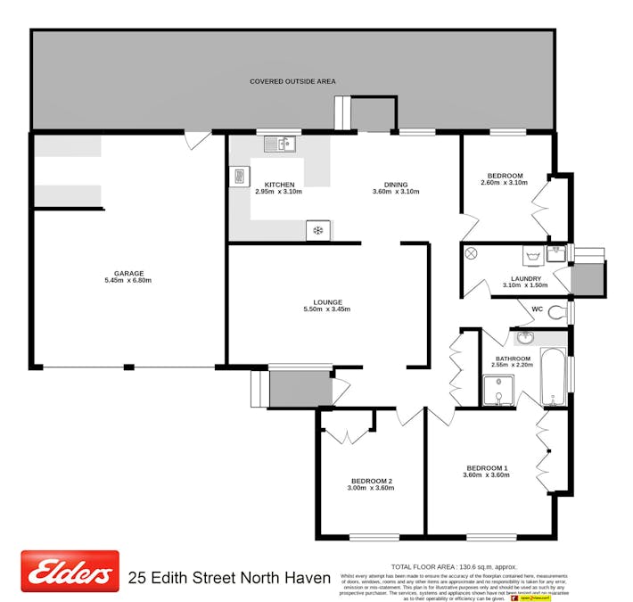25 Edith Street, North Haven, NSW, 2443 - Floorplan 1